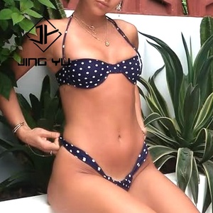 Maillot de bain de luxe imprimé pour femmes, vente chaude 2025, ensemble de maillots de bain, micro bikini en nylon recyclé personnalisé - Product Image 3
