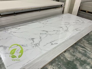 Pannello Murale Decorativo con Finitura UV Lastra in PVC Effetto Marmo 1220*2440*3mm <span class=keywords><strong>per</strong></span> Rivestimento Interno <span class=keywords><strong>Pannelli</strong></span> e Tavole da Parete - Product Image 6