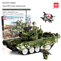Gaomisi T3011 tipi 99A ana savaş tankları askeri yapı taşları ordu blokları modeli yapı oyuncaklar çocuklar için