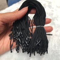 Machine d'impression d'étiquettes suspendues pour bracelets, crochets en papier autocollants avec chaîne, accessoires de suspension pour porte-clés, boucles d'étiquettes thermiques