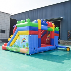 บ้านลมเป่าลมแบบตัวต่อ บ้านเด้งดึ๋ง บ้านลมเป่าลมสำหรับขาย - Product Image 1