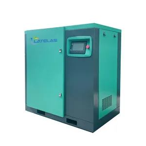 Linyi latelas 75kw 100hp compressor de ar parafuso estacionário elétrico