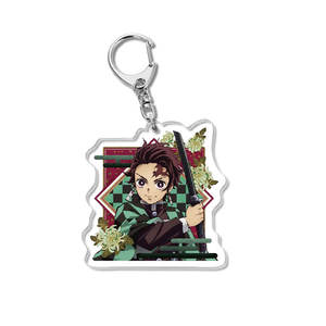 Porte-clés en acrylique personnalisé KAWAII, personnage de dessin animé <span class=keywords><strong>Demon</strong></span> <span class=keywords><strong>Slayer</strong></span>, très vendu - Product Image 4