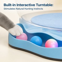 Lit pour chat en forme de vaisseau spatial mignon et tendance - Petit modèle amovible en mousse à mémoire de forme à motif floral pour toutes les saisons