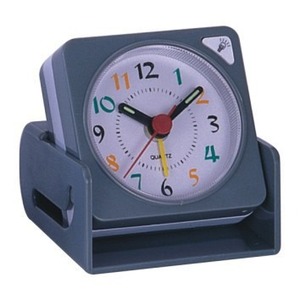 Mini Flap Desk <b>Clock</b> Quartz Analog Alarm <b>Clock</b> Snooze <b>Night</b> <b>Light</b> Color Changing Voice Dial for RV Travel - Product Image 5