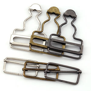 Boucle Clip Gourd Métallique Revêtue, Sangle d'épaule en Jean sans Bretelles, Crochet à Bouton Réglable, Accessoires Vestimentaires - Product Image 1