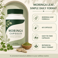 Kapsul Bubuk Daun Moringa De Moringa 60 Harga Terbaik Label Pribadi Suplemen Energi Pelangsing Kapsul Moringa