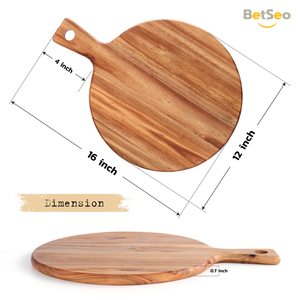 Planches à découper en bois d'<span class=keywords><strong>acacia</strong></span> écologiques personnalisables, utilisables avec des ustensiles de table, sans danger - Product Image 6
