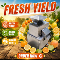 Extracteur de jus de fruits à double rouleau en acier inoxydable 304, presse-agrumes pour citrons et agrumes, pour usage commercial