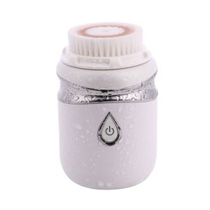 Cepillo de Limpieza Facial Profunda Recargable por USB, 3 Cabezales de Cepillo, Cepillo Facial Sónico Transparente - Product Image 1