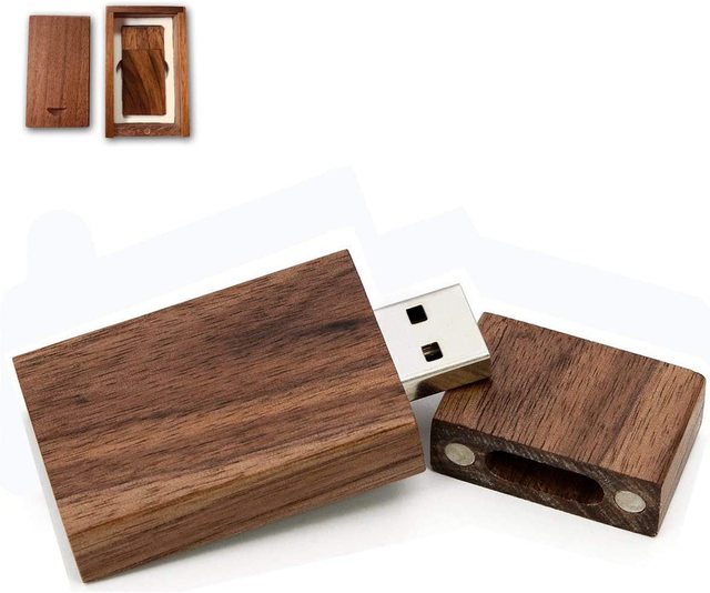 Gitra Maple Bamboo Walnut Rosewood Red Wood Rectangle Usb Memory Stick Key Flash Drive 128MB 512MB 1GB 2GB 4GB 8GB 16GB 32GB BOX