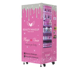 Penjualan terlaris Zhongda mesin penjual bulu mata merah muda cerdas perlengkapan kosmetik mesin penjual untuk produk riasan - Product Image 2
