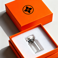 Boîte d'emballage personnalisable en pâte à papier moulée pour ampoules et flacons de peptides, avec insert, pour produits de beauté et soins de la peau