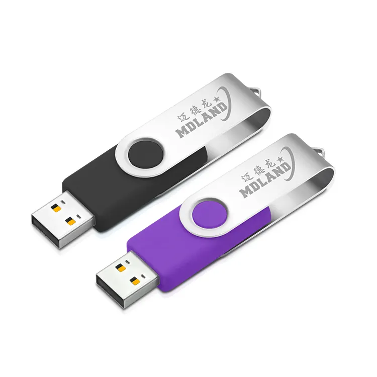 저렴한 USB 메모리 스틱 8G 16G 32G 회전 USB 플래시 드라이브 로고 인쇄 64gb 128gb USB 2.0 펜 드라이브 사용자 정의 펜 드라이브