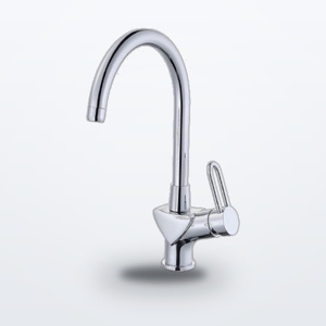Robinet de cuisine flexible à col de cygne à arc élevé, à montage sur plan, avec douchette extractible, fourni directement par l'usine - Product Image 3