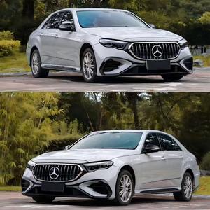 Nouvelle mise à niveau et modification : Kit carrosserie pare-chocs style E53 AMG 2025 pour Mercedes-Benz <span class=keywords><strong>Classe</strong></span> <span class=keywords><strong>E</strong></span> W212/W214 (2009-2014), fixation par boulons, ajustement universel, garantie 1 an - Product Image 2