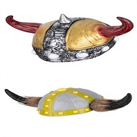 Masque de tête de style Viking pour l'Halloween, idéal pour les bars, les danses, les spectacles en direct et les fêtes costumées, taille unique