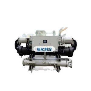 ชุดเครื่องทำความเย็นแบบสกรูรวม Lingyong รุ่น R-410A พร้อมคอมเพรสเซอร์ Copeland สำหรับระบบปรับอากาศส่วนกลาง - Product Image 5