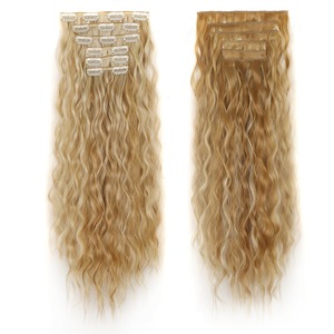 Extensions de <span class=keywords><strong>cheveux</strong></span> de style pince à <span class=keywords><strong>cheveux</strong></span> droite pour femmes à la mode - Product Image 1