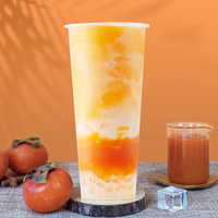 Paket 1Kg Selai Kesemek Premium, Puree Kesemek untuk Bubble Tea