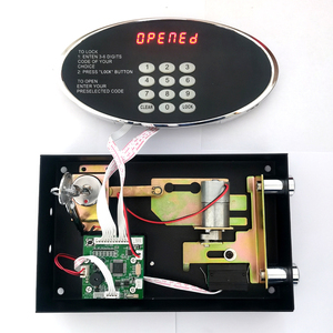 Cerradura electrónica de pantalla táctil para caja de seguridad segura Función de bloqueo de tiempo de puerta para caja de seguridad oculta - Product Image 6