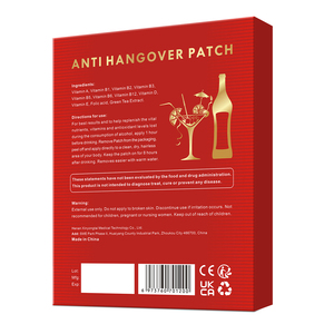 Parche Transdérmico Anti Fatiga y Anti Resaca con Vitaminas y Hierbas MQ Herbal - Product Image 3