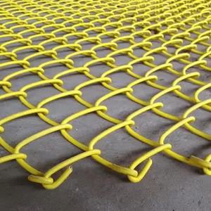 Valla de alambre de eslabón de cadena galvanizada de 8 ', kits de valla de eslabón de cadena/paneles/Poste/<span class=keywords><strong>postes</strong></span>, valla de eslabón de cadena a granel recubierta de Pvc de hierro metálico negro - Product Image 2