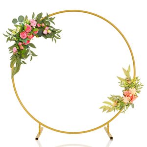 Vendeurs chauds métal arc support couleur or guirlande anneau forme arc <span class=keywords><strong>Kit</strong></span> pour mariage fête décoration toile de fond - Product Image 4
