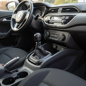 2016-2019 Fiat Egea OEM Gear <b>Shift</b> Boot with Lower Frame Black Car Gear <b>Knob</b>-OME735631236-BSF-1168 - Product Image 3