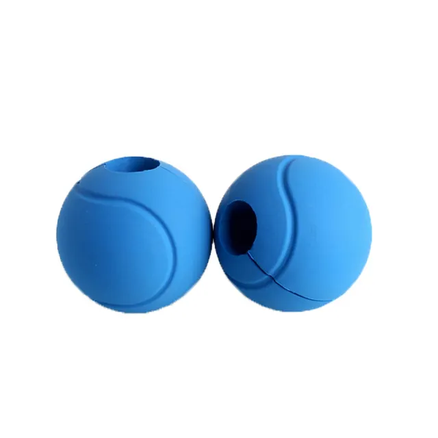 Вес подъема толстый бар жир силиконовые ручки мяч для гантели