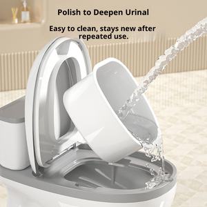 Taburete de Inodoro de Simulación de Dibujos Animados de Plástico para Niños, para el Entrenamiento de Orinal de Niños y Niñas - Product Image 3