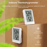 Thermo-hygromètre LCD, moniteur de température et d'humidité intérieur/extérieur, enregistreur de données USB, personnalisable OEM, indice de protection IP68, pour chambre de bébé