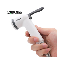 Ensemble de douche EURO CLIMA avec insert en plastique interne et petit tuyau à double boucle