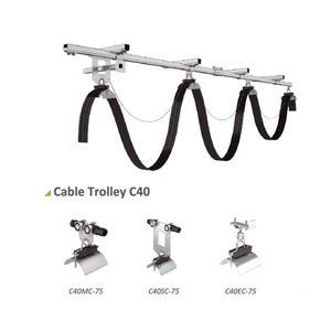 Sistema de Alimentación Eléctrica APAX CRANE con Riel de Acero Galvanizado, Kit de Riel de 6m, Carros Portacables, Abrazadera Final, Grúa de Arrastre, Garantía de 2 Años - Product Image 2