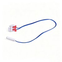 Sonde de température pour réfrigérateur 10K B3950 NTC Thermistance avec capuchon PBT pour le contrôle de la dégivrage et du refroidissement du réfrigérateur