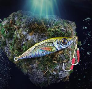 Impressão 3D Placa De Ferro Baixo Isca Dura Artificial Jigging Isca De Pesca 7g 10g 14g 21g 28g 40g 60g 80g - Product Image 2