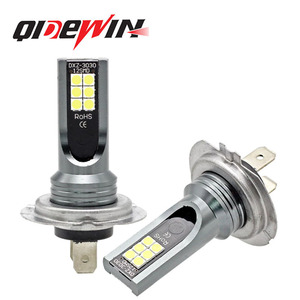 หลอดไฟตัดหมอก Qidewin H4 12SMD 24W LED 12V-24V สีขาว 6000Lm - Product Image 3