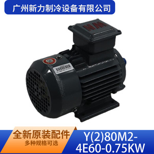 Motor Asíncrono Trifásico de 0.75Kw, Modelo Y(2)80M2-4E60, Montaje en Pedestal, Totalmente Cerrado, de Guangzhou Xinli Refrigeration Equipment - Product Image 1