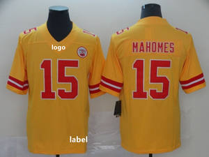 थोक नए आगमन कस्टम उच्च गुणवत्ता वाले अमेरिकी फुटबॉल जर्सी प्रमुखों की टीम #15 मैसोम जर्सी - Product Image 4