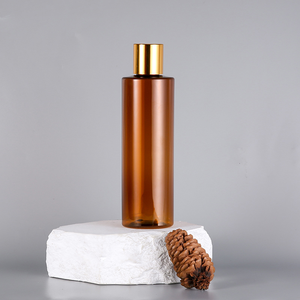 Botellas Vacías de Plástico PET Ámbar para Sérum, Loción, Perfume, con Pulverizador y Tapa Negra Mate, 100ml <span class=keywords><strong>200ml</strong></span> - Product Image 1