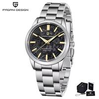 Montres à quartz pour hommes PAGANI DESIGN, mouvement japonais TMI VH31, saphir, acier inoxydable 316L, étanche 100 m, montre pour hommes 1734