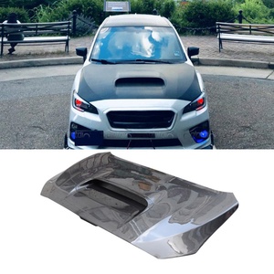 Pièces automobiles en fibre de carbone, capot avant du moteur avec aération pour Subaru Impreza WRX STI 2017-2019 - Product Image 3