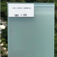Verre feuilleté décoratif coloré pour cloison, fenêtre, plateau de table, à prix compétitif
