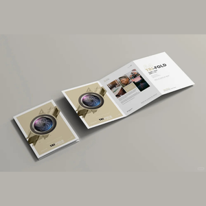 Custom CMYK Offset Tres Folleto de instrucciones plegables Folleto de papel de impresión Folleto plegable - Product Image 3