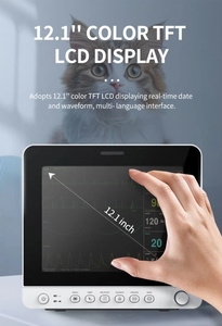 เครื่องวัดสัญญาณชีพสัตว์แบบพกพา VahnLing CMS9100 สำหรับสัตวแพทย์ วัดค่าพารามิเตอร์ได้หลายตัว - Product Image 5