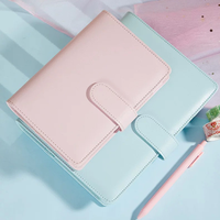 Lot de carnets en cuir de haute qualité avec couverture en cuir, papier lisse pour l'écriture, design à boucle magnétique