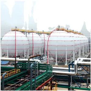 Сферический резервуар для хранения сжиженного углеводородного газа 5000 м3 2500 тонн