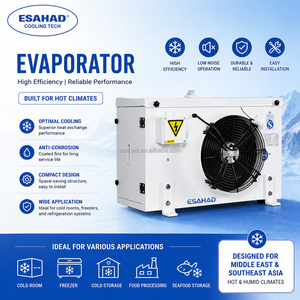Condensador Evaporador de Aire de Alta Eficiencia DD7 380V 1HP-1.5HP 520*325 para Refrigerador y Congelador Comercial - Product Image 1