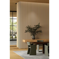 Décoration intérieure, panneaux acoustiques en bois Akupanel, placage bois, insonorisation pour salon, chambre, studio, hôtel, appartement