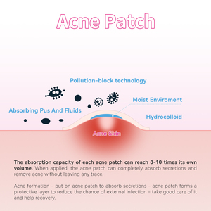 Fabricant de patchs anti-acné Huawell Private Label, <span class=keywords><strong>traitement</strong></span> précoce de l'acné, patchs anti-boutons Cleardott, kit de patchs anti-boutons personnalisés - Product Image 3